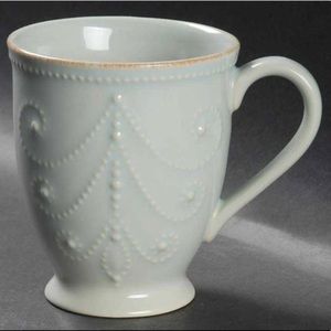 LENOX French Perle Ice Blue Mug